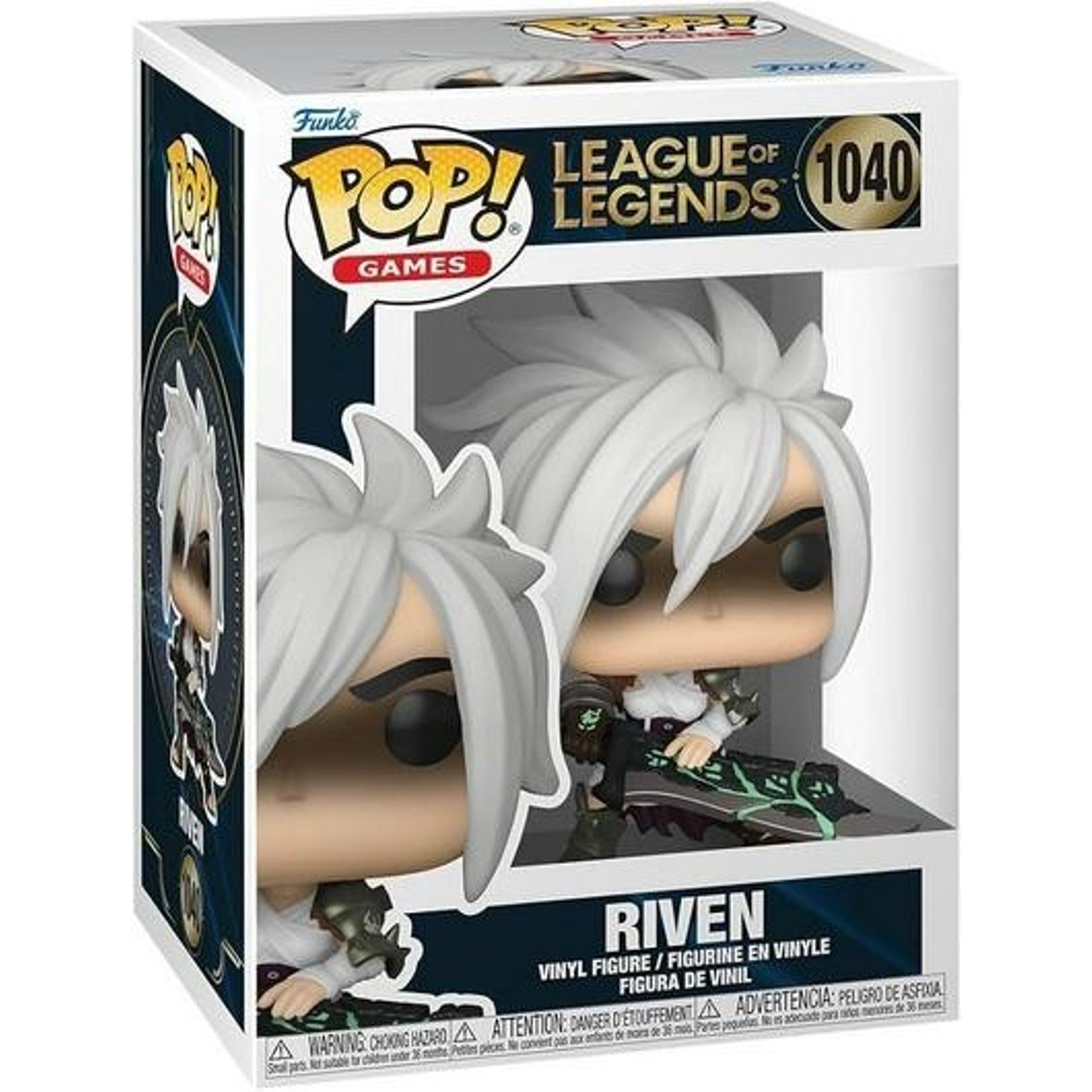 Funko Pop! Vinyl Games: League of Legends - Riven #1040 with Protection Box