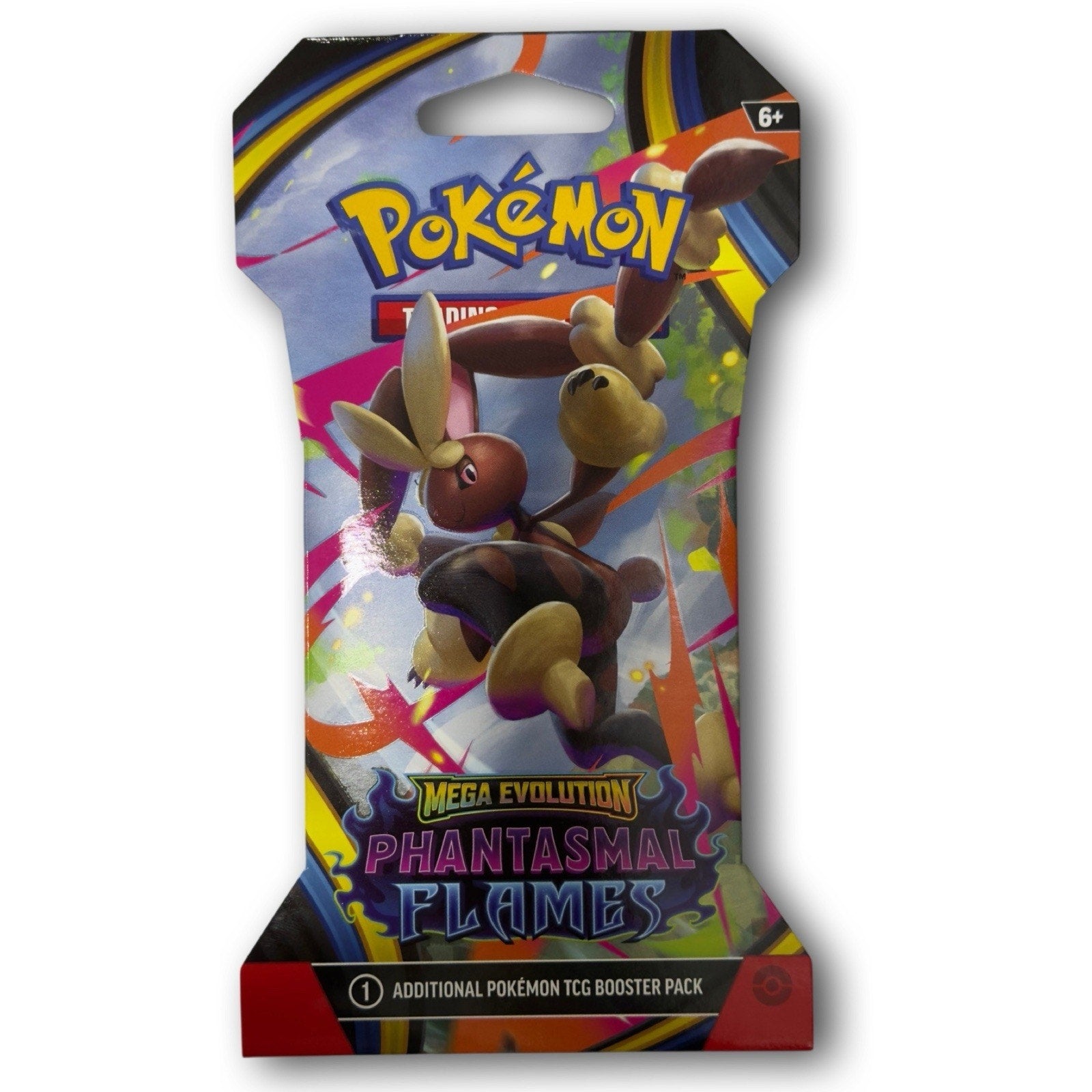 Pokemon TCG: Mega Evolution - Phantasmal Flames Sleeved Booster Pack-Random Art