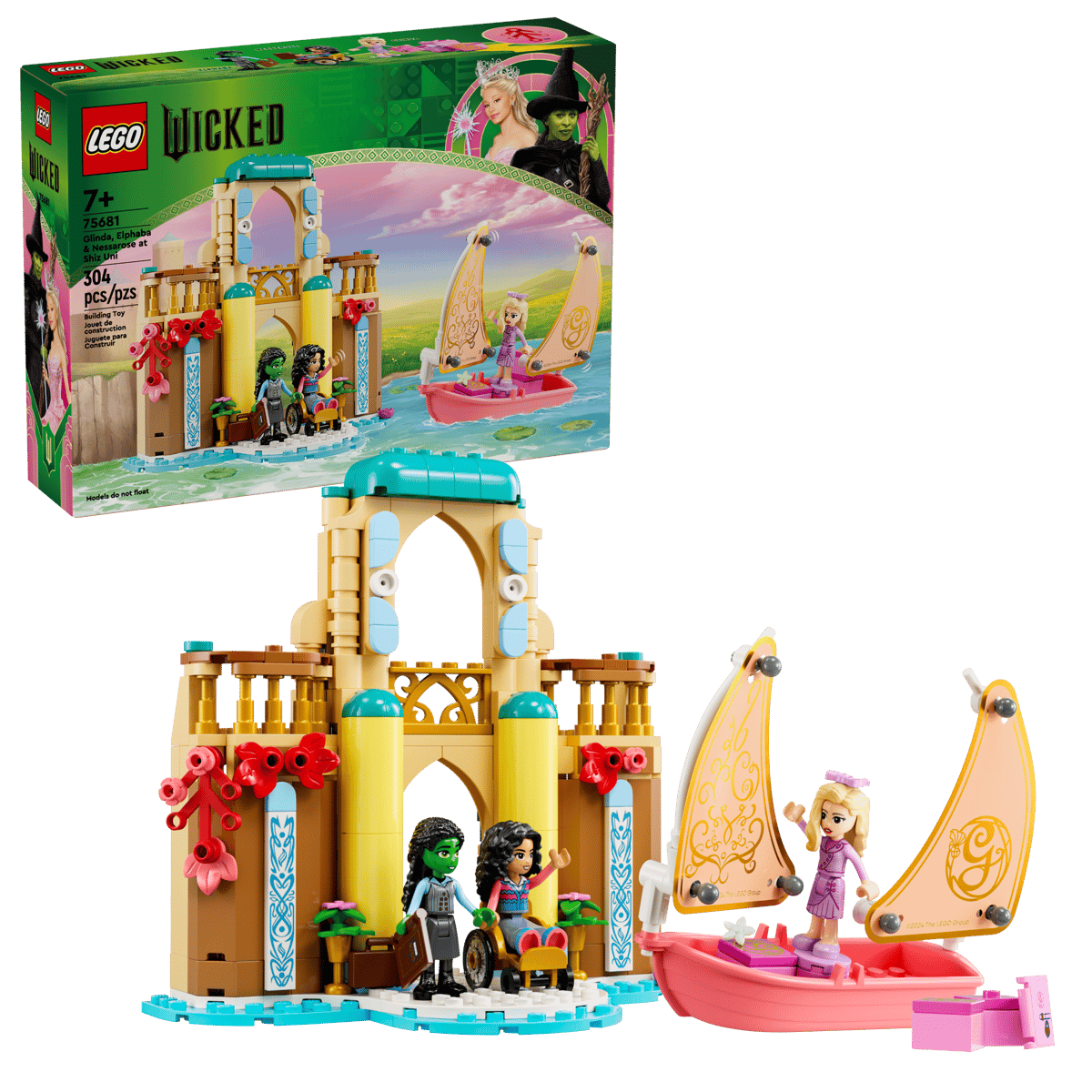 Lego 75681 Glinda, Elphaba & Nessarose at Shiz University