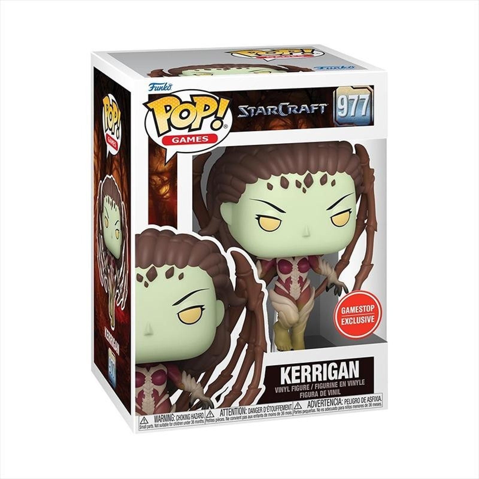 Funko Pop! Vinyl: Starcraft Kerrigan GameStop (Exclusive) #977 & Protection Box