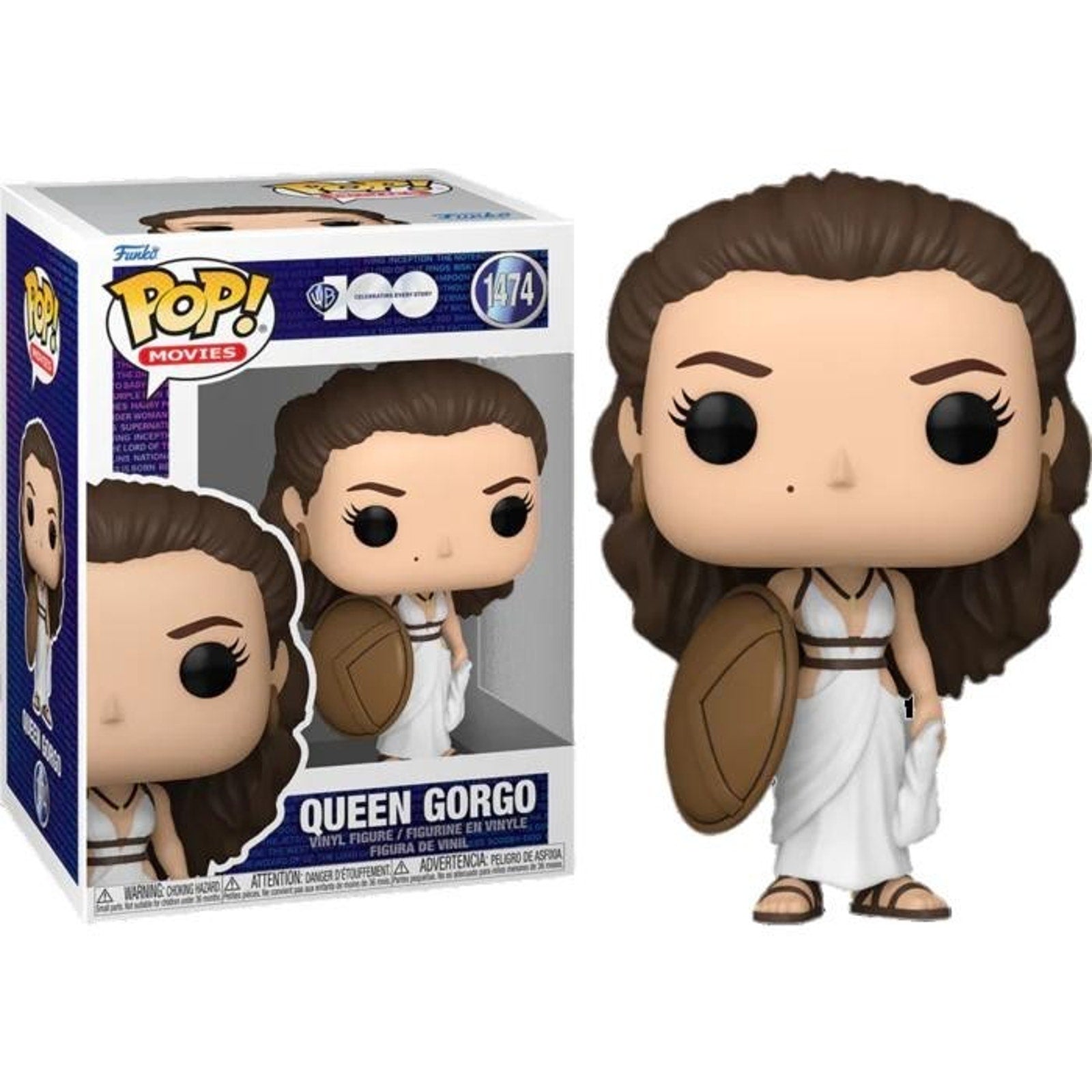 Queen Gorgo #1474 - WB100 Funko Pop! Vinyl Movies & Protector Box